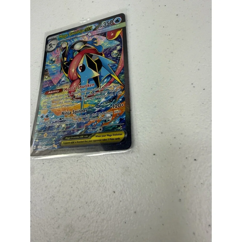 Mega Greninja EX 116/086 SIR -Chaos Rising Special Illustration Rare Pokemon